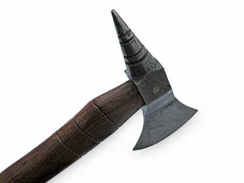 Custom Handmade Damascus Steel Hunting Viking Tactical Tomahawk Hatchet Axe