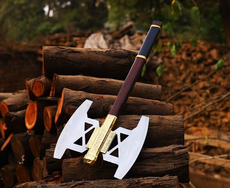 Gimli Battle Axe From Lord Of The Ring - Handmade Gimli Axe Article No.1 Replica Gimli Axe