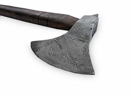 Custom Handmade Damascus Steel Hunting Viking Tactical Tomahawk Hatchet Axe