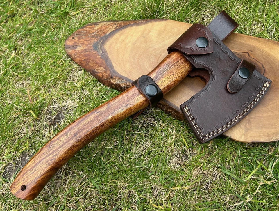 Handmade Damascus Steel Axe Vintage style Camping Collectible Best Gift Tomahawk Hatchet ME-4