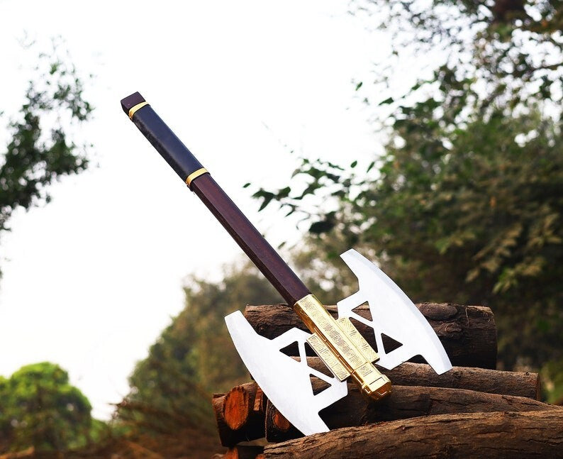 Gimli Battle Axe From Lord Of The Ring - Handmade Gimli Axe Article No.1 Replica Gimli Axe