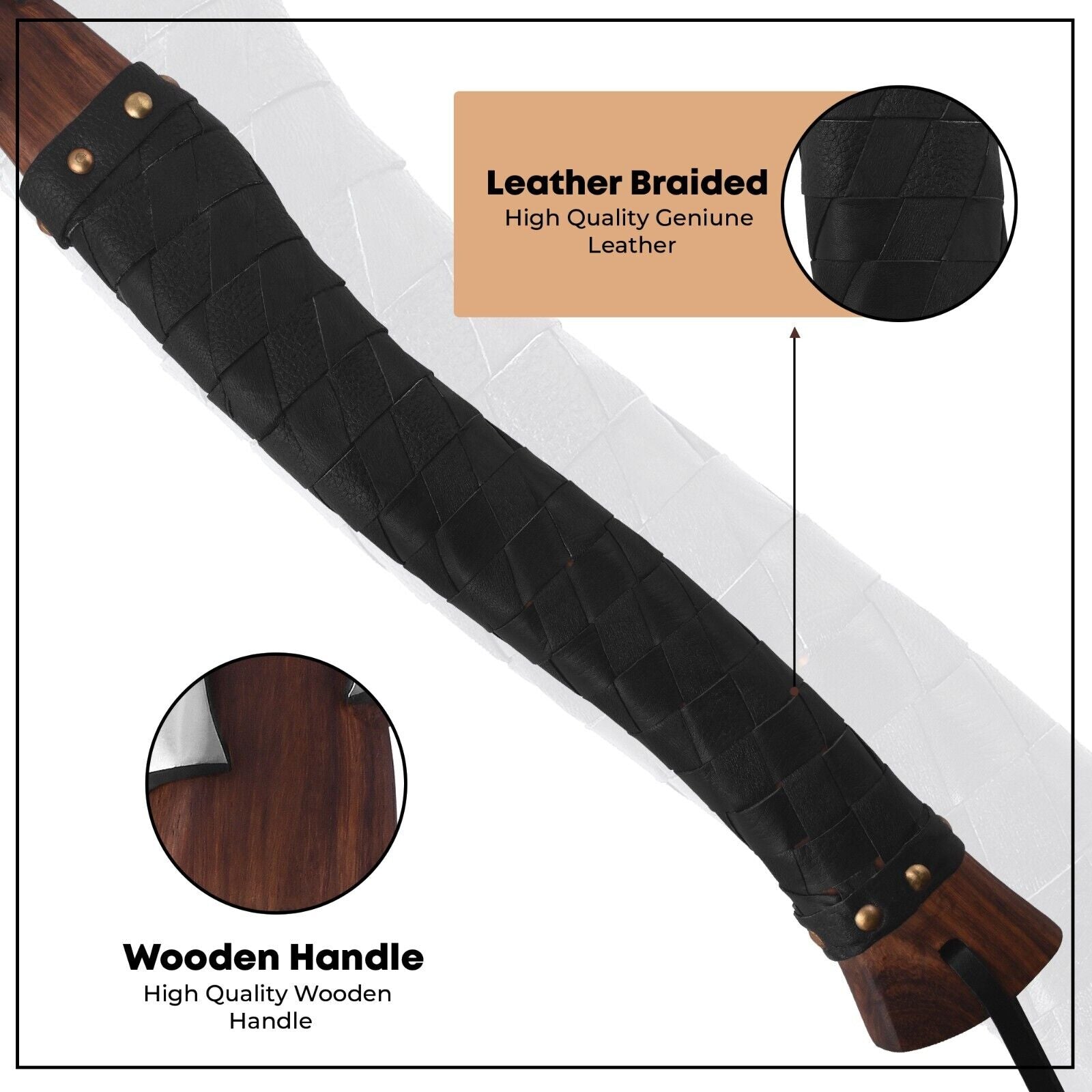 Ragnar LothBrok Viking Axe Battle Ready Axe Hand Forged Carbon Steel With Sheath