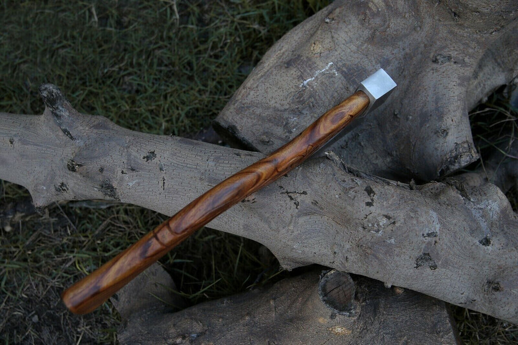 CUSTOM HANDMADE HIGH CARBON STEEL VIKING HATCHET TOMAHAWK HUNTING TACTICAL AXE ME-5