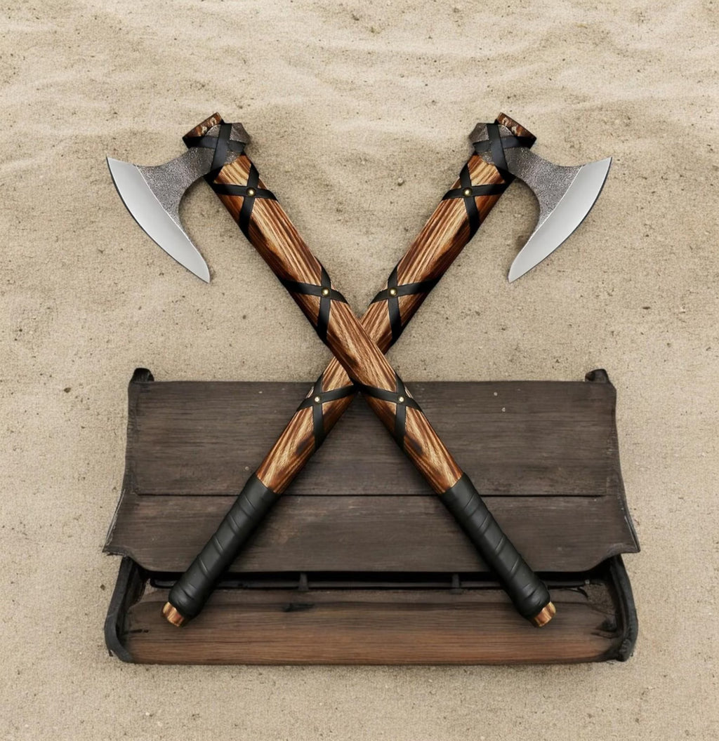 Axe Set | Viking Axe | Ragnar Axe | Norse Axe | Decorative Axe | Handcrafted Axe